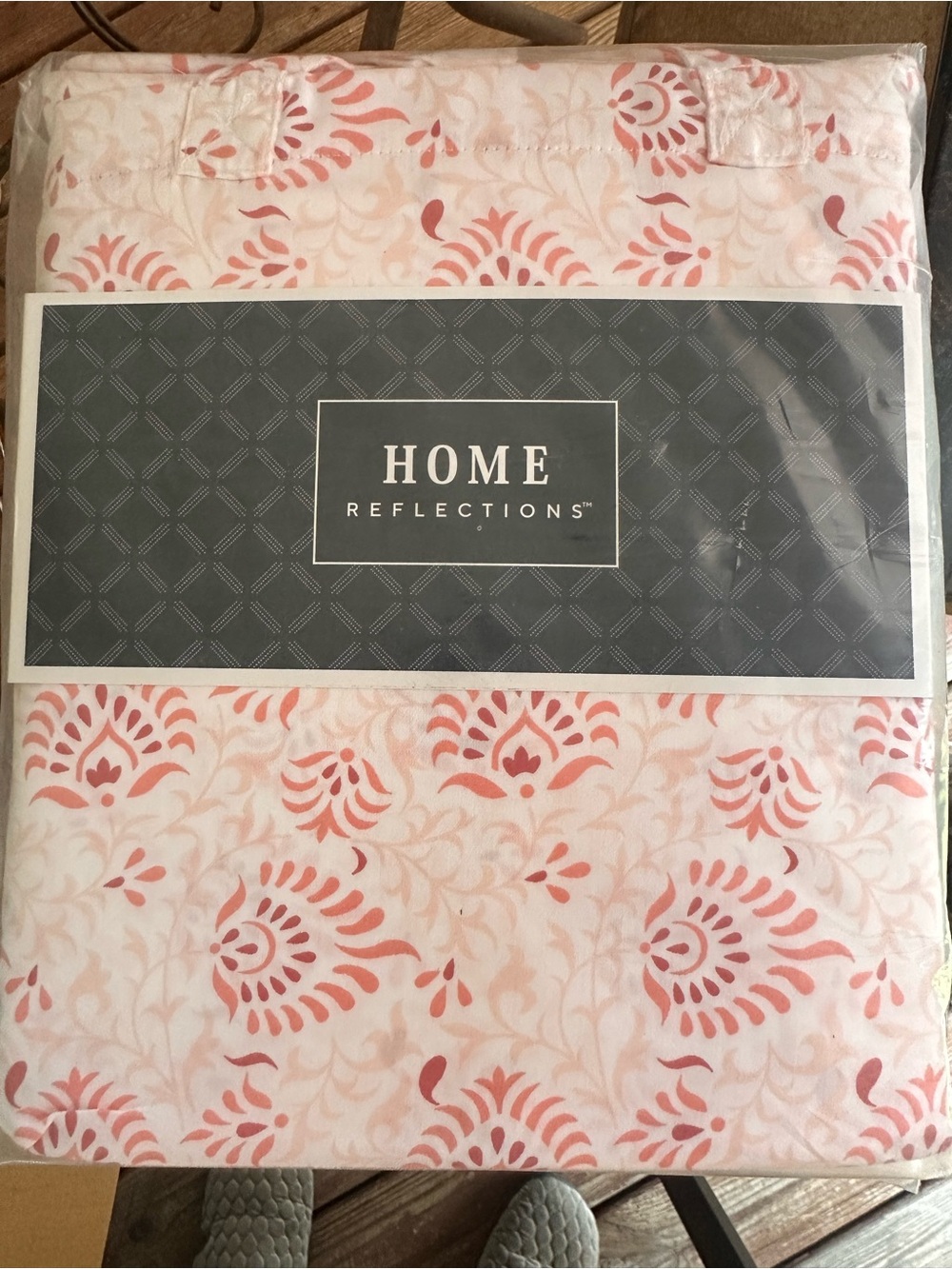 Home Reflections Pink Floral Sheet Set - Soft Pink Pattern